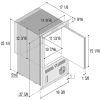 0.8 CuFt Vitrifrigo IM CL OCX2 HYDRO Icemaker - Thumbnail Image 4