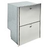 5.5 PiCu Double Drawer 160 LIGHT REFRIGERATOR ONLY Stainless Steel - Thumbnail Image 1